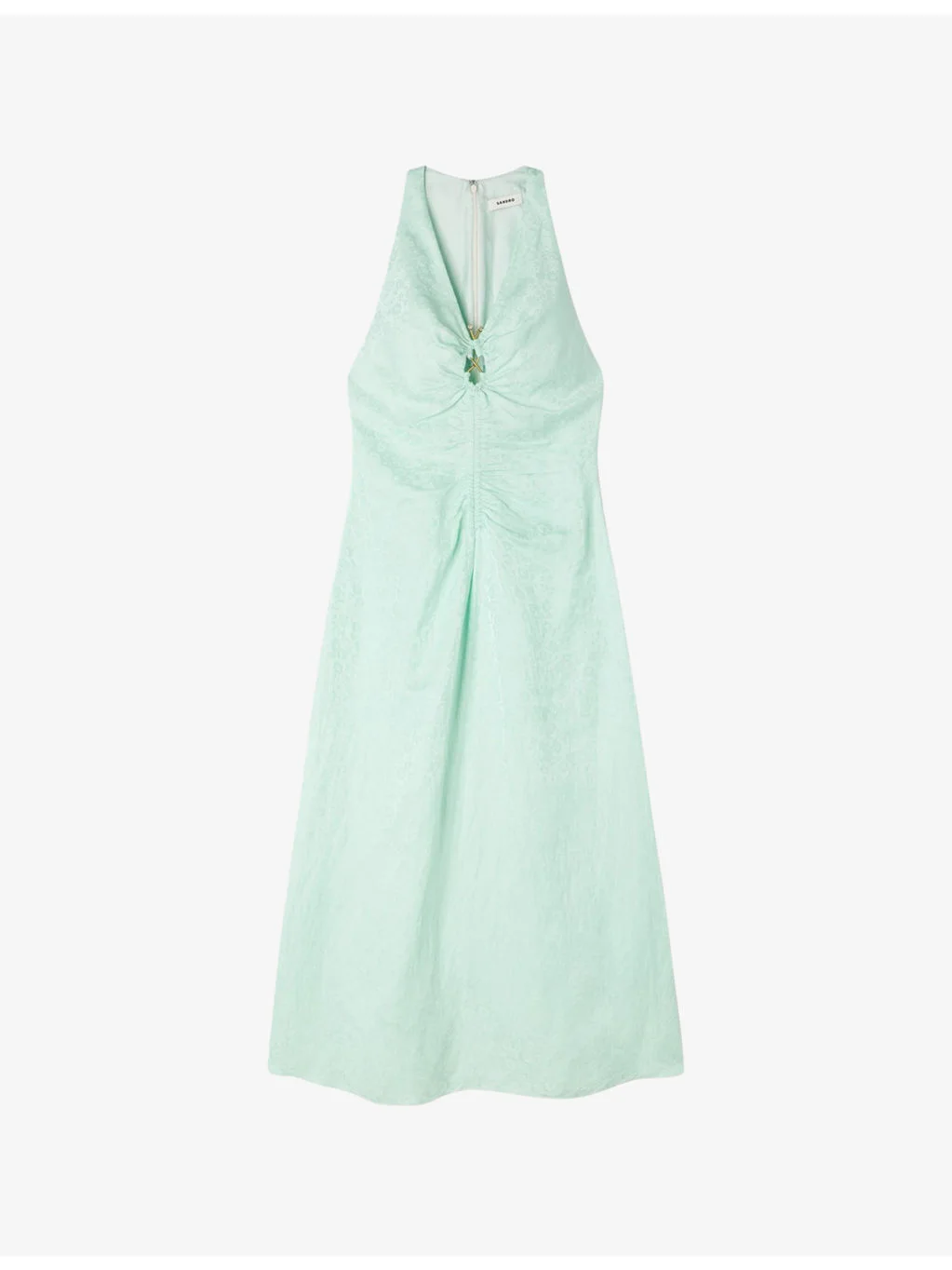 Floral V-Neck Woven Maxi Dress - 1