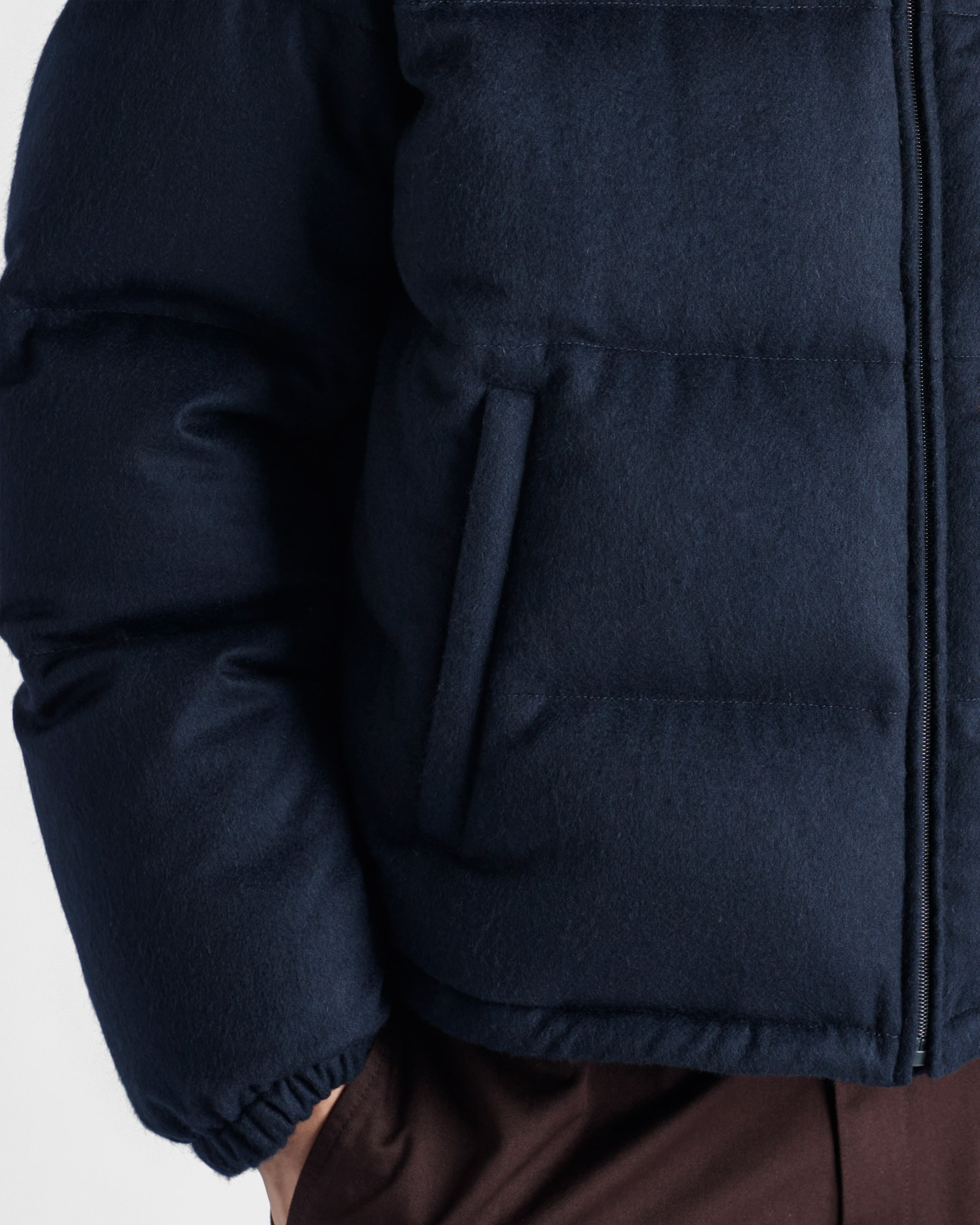 Medium-weight cashmere down jacket - 6