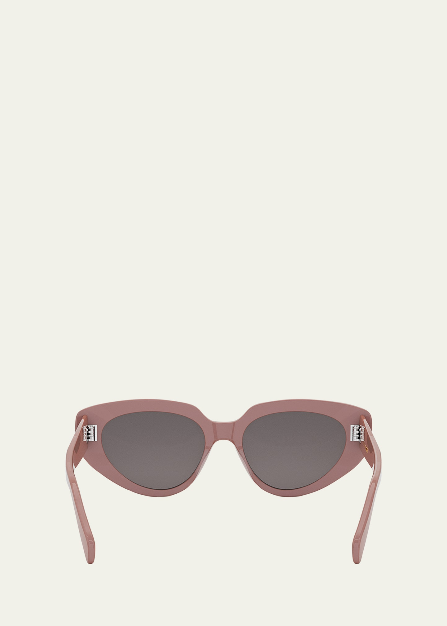 Bold 3 Dots Acetate Cat-Eye Sunglasses - 5