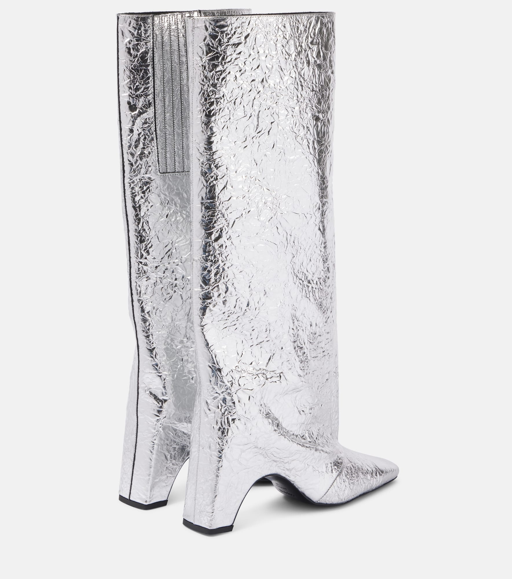 Foil Bridge 85 leather knee-high boots - 2