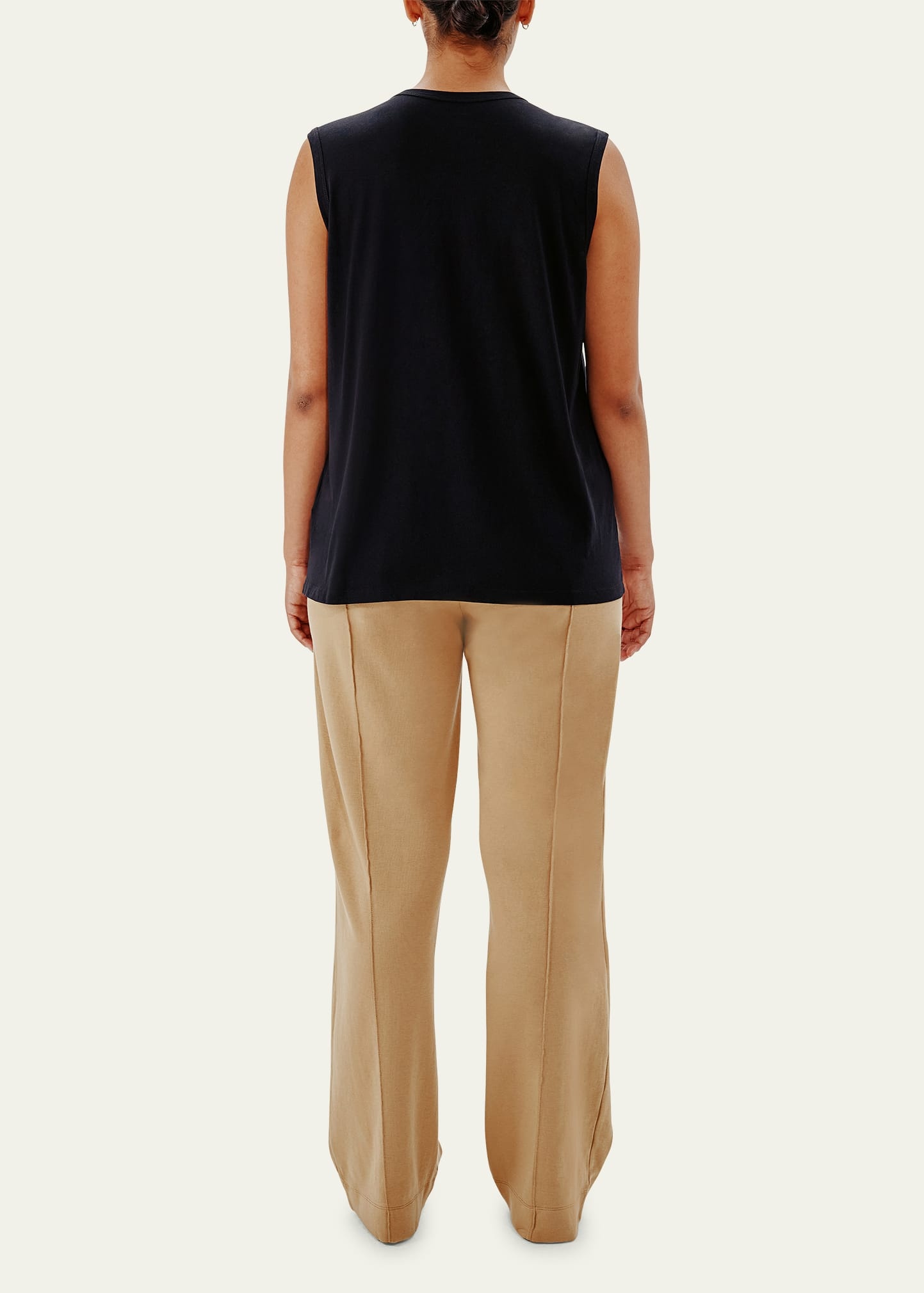 Loose Sleeveless Tee - 3