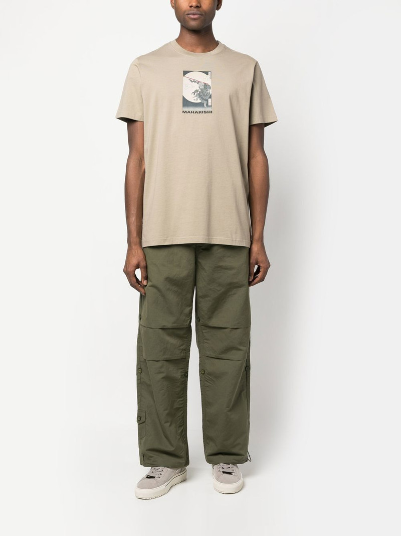 MAHARISHI 1008 Hare & Monkey T-shirt outlook