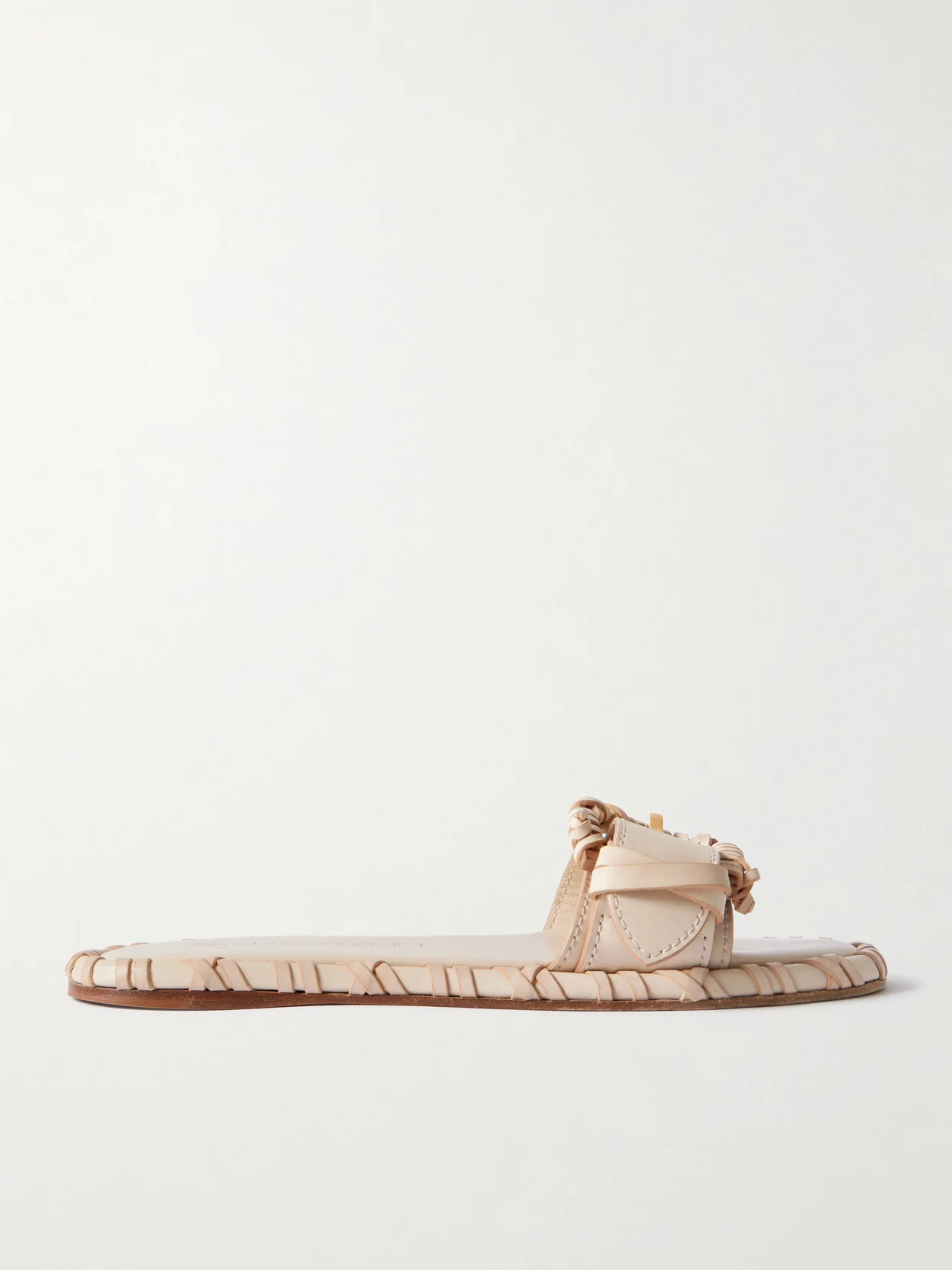 Alchemy Buckled Leather Slides - 1