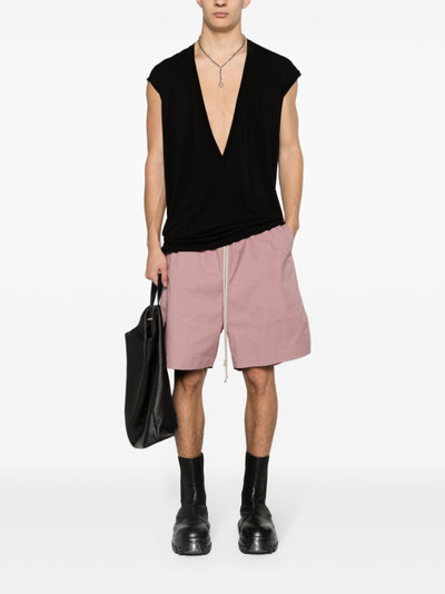 Rick Owens drawstring-waist bermuda shorts outlook