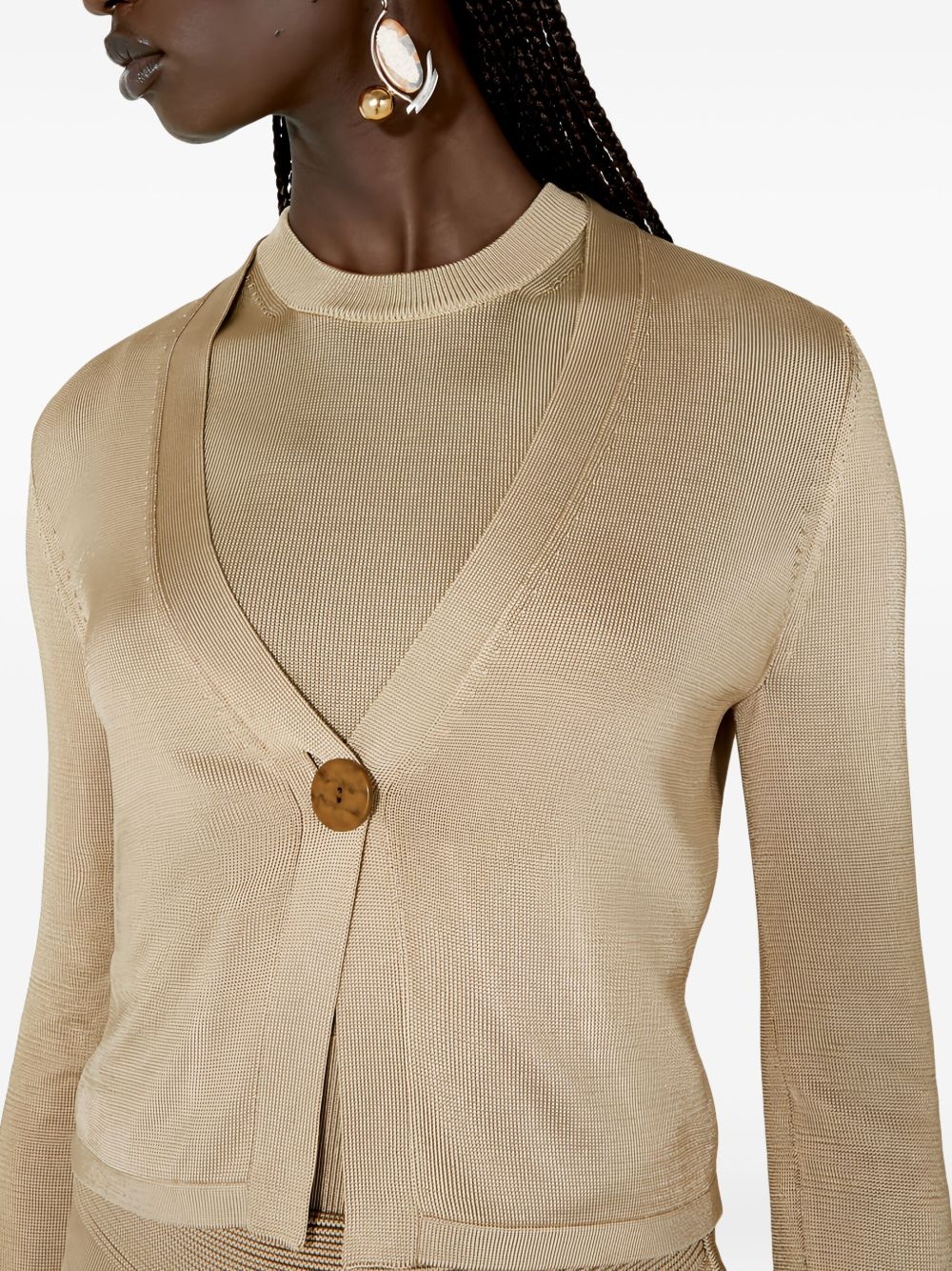 cropped cardigan - 5