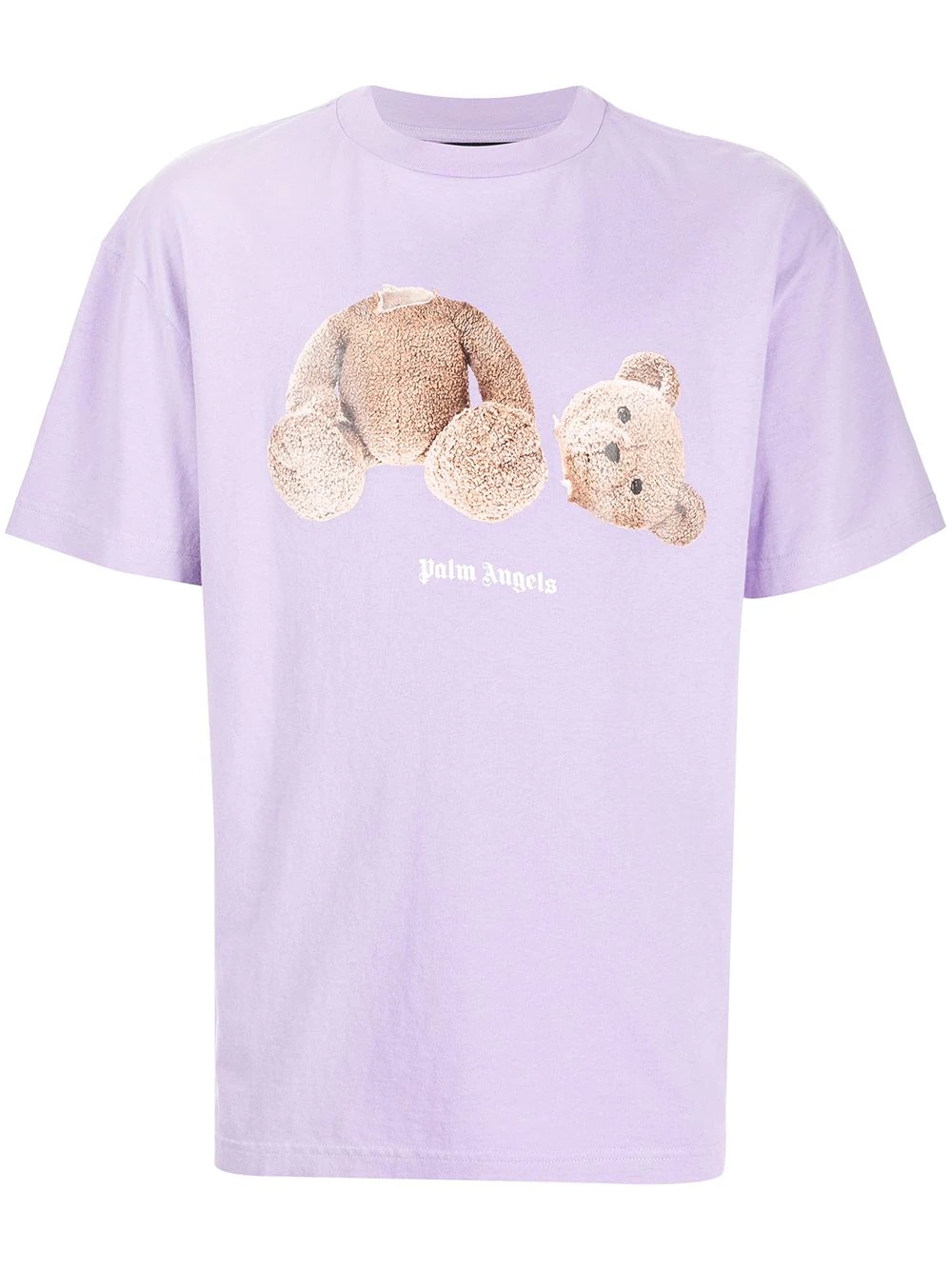 teddy bear-print T-shirt - 1