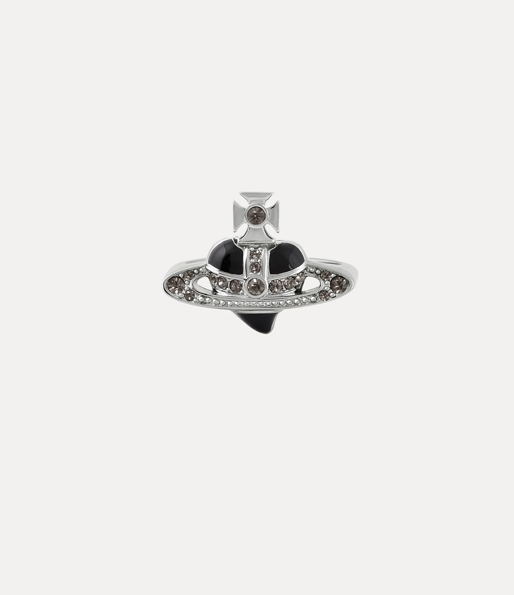 NEW DIAMANTE HEART RING - 1