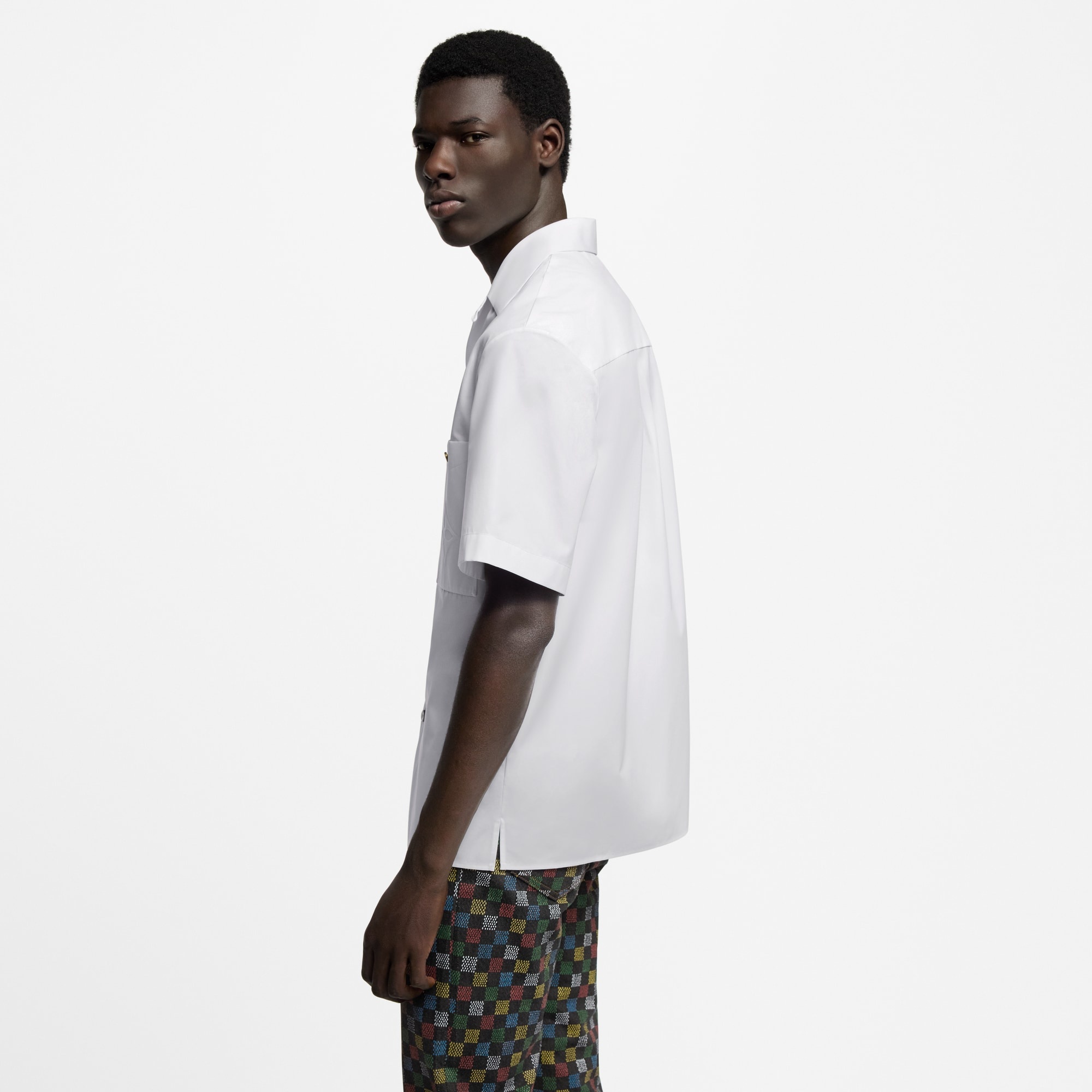 Signature Short-Sleeved Cotton Shirt - 5