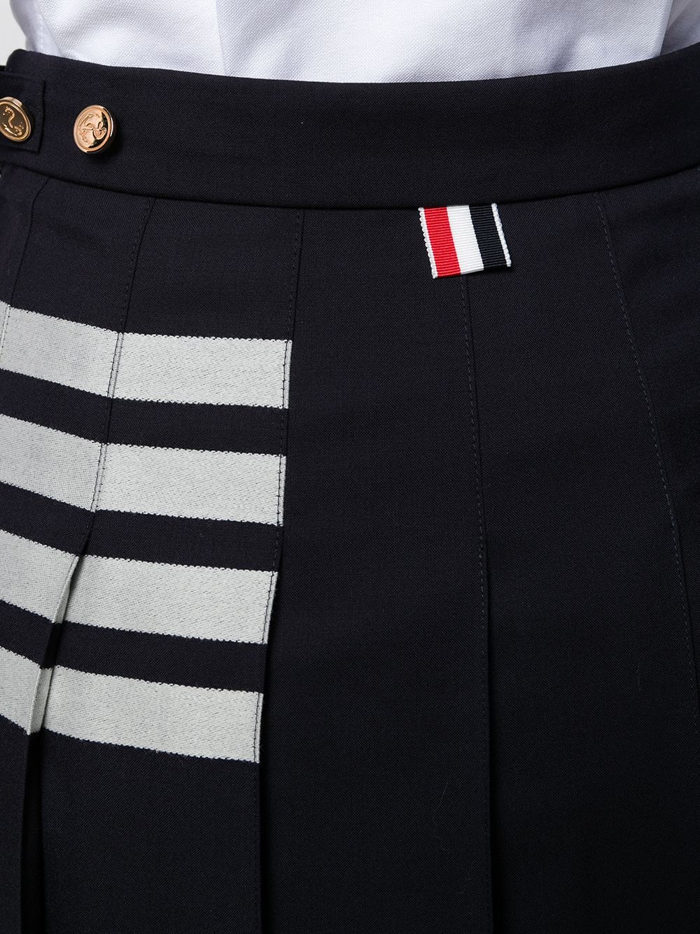 4-Bar pleated skirt - 5