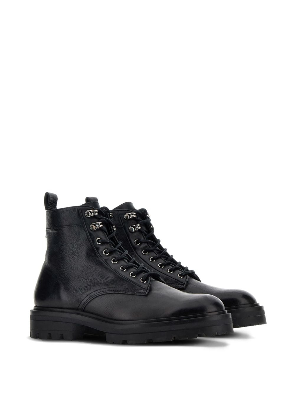 H673 leather boots - 2