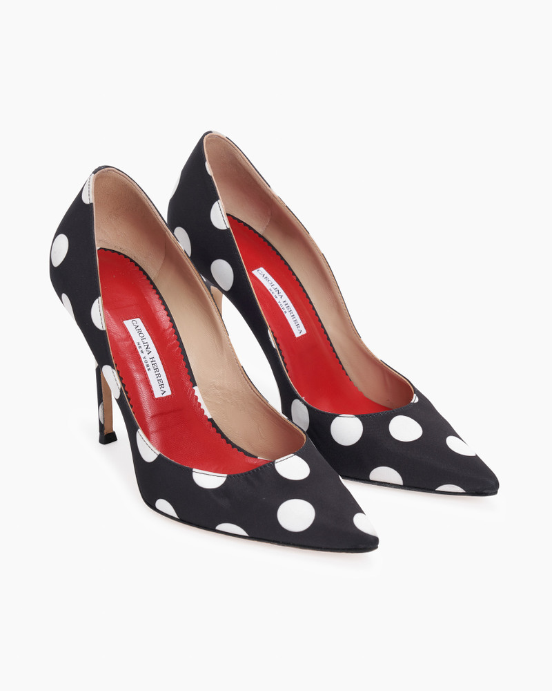 Classic Pump in Printed Satin 3