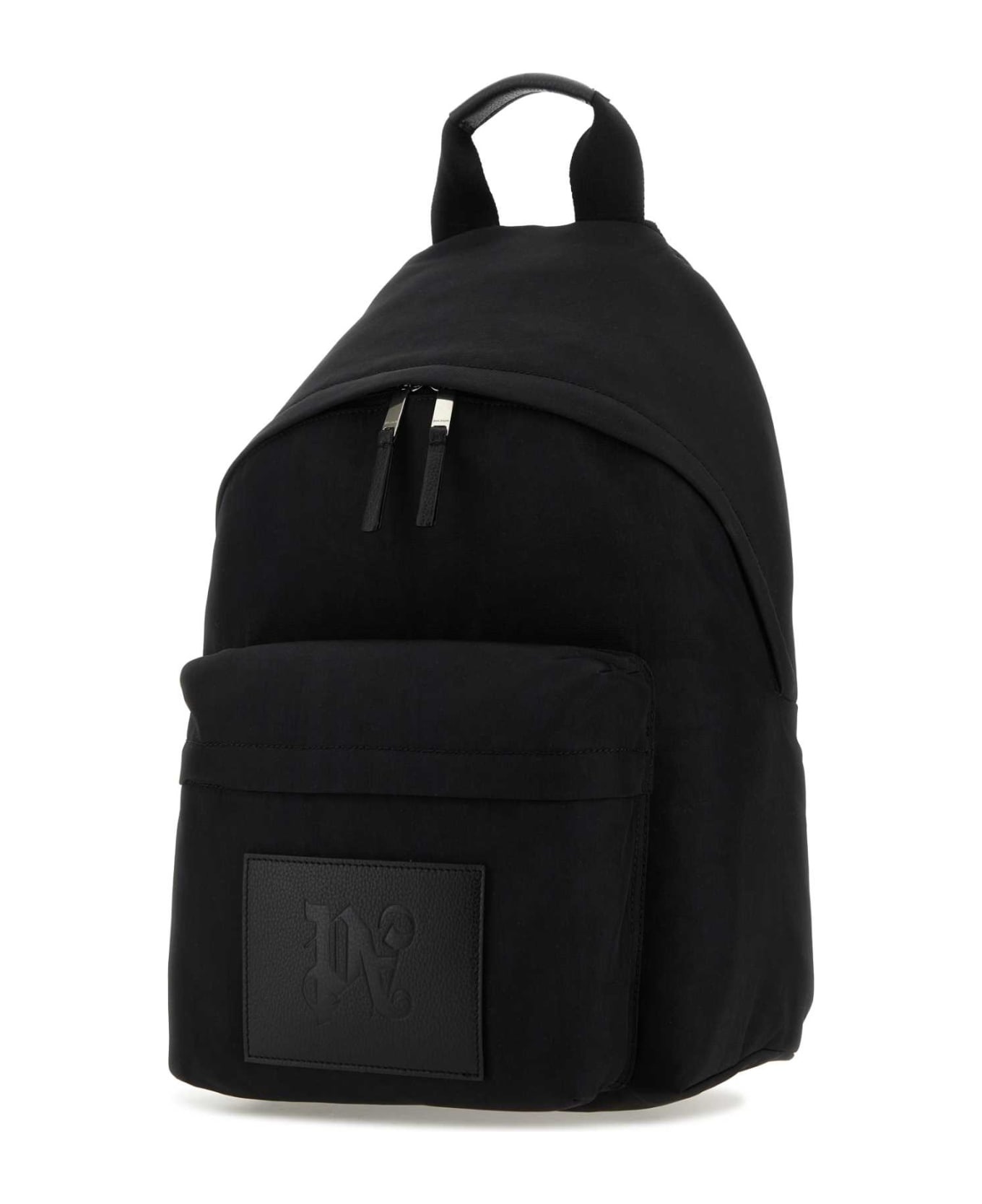 Black Canvas Backpack - 1