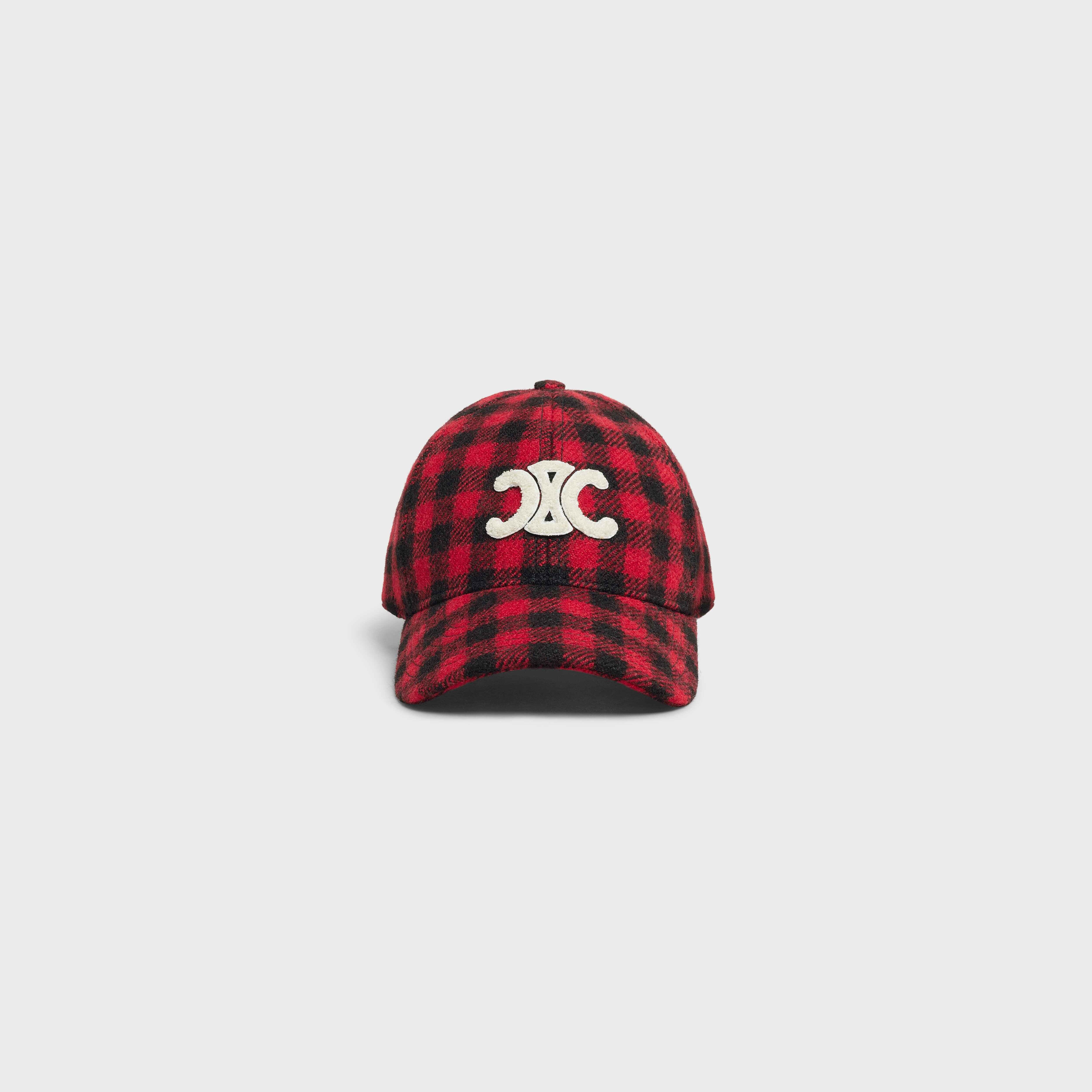 "TRIOMPHE" BASEBALL CAP IN WOOL - 2