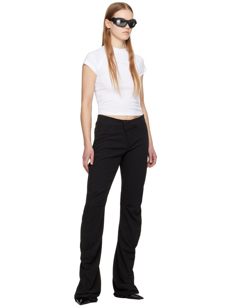 OTTOLINGER Black Drape Trousers outlook