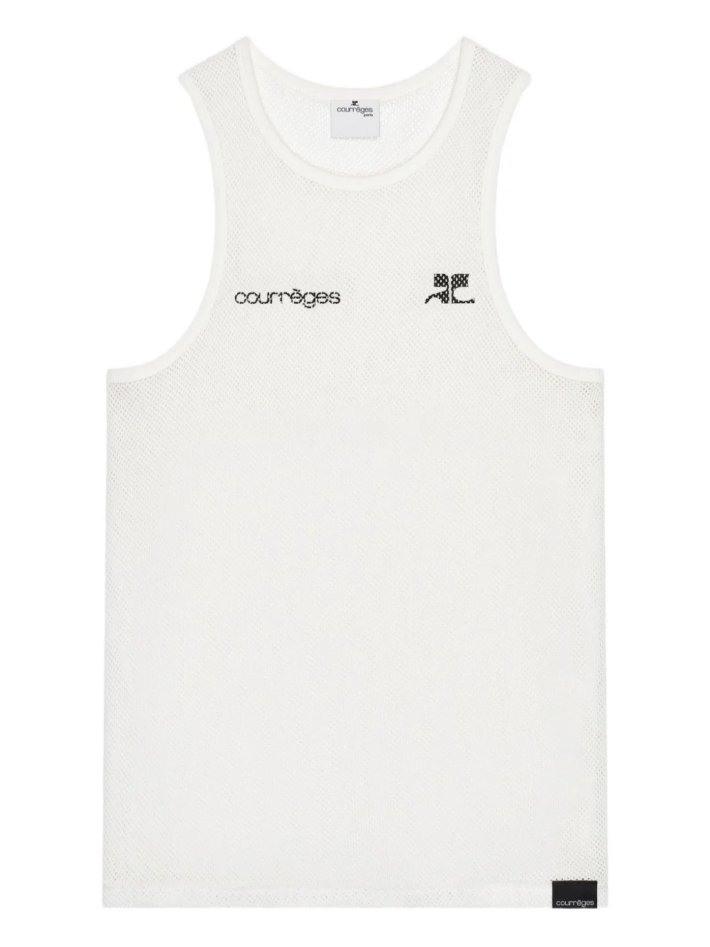 logo graphic tank top - 1