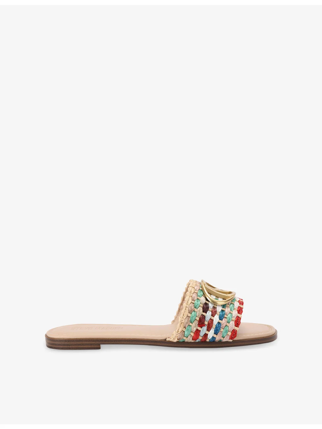 Kora Flat Raffia Sandals - 1