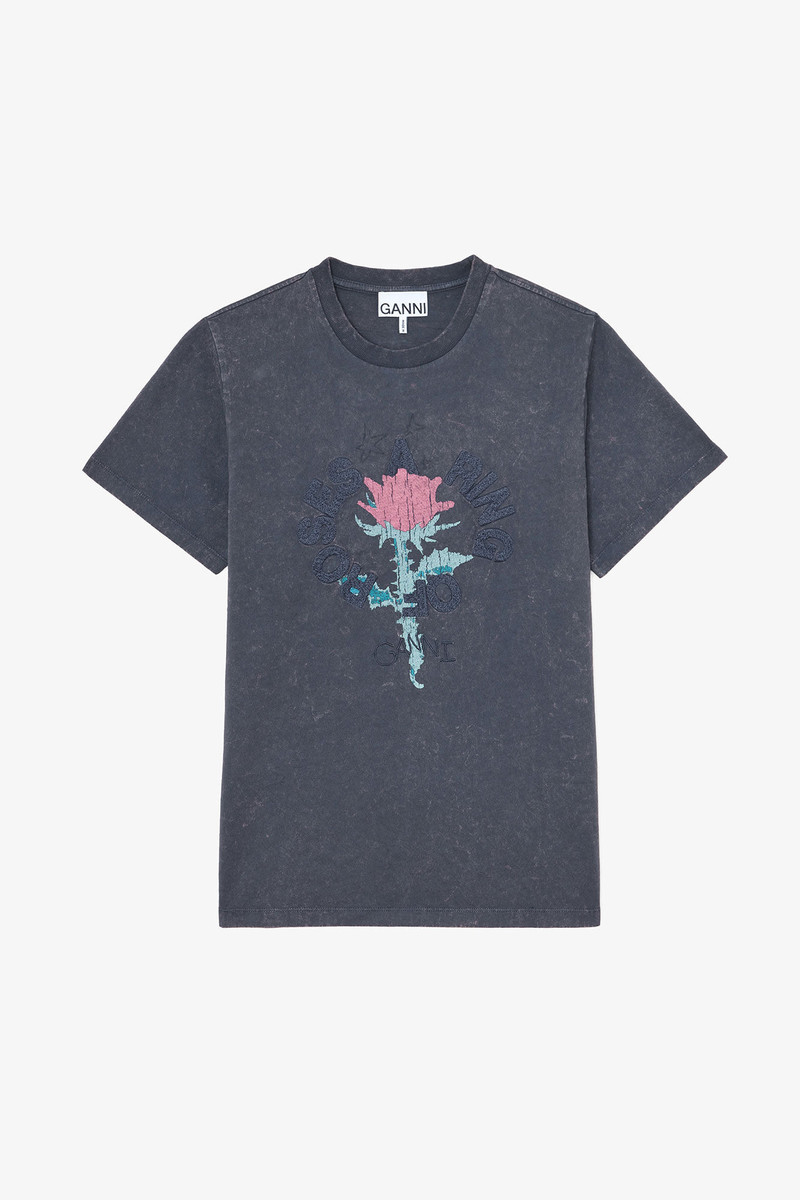 T-SHIRT WITH ROSE 1