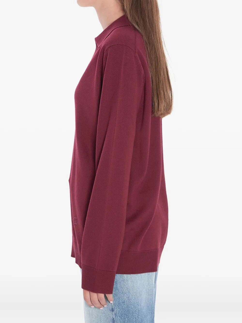 Gucci Women Extra Fine Wool Polo Top - 3