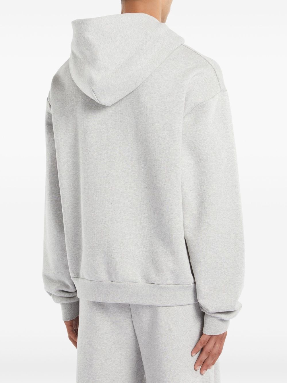 logo-embroidered hoodie - 4