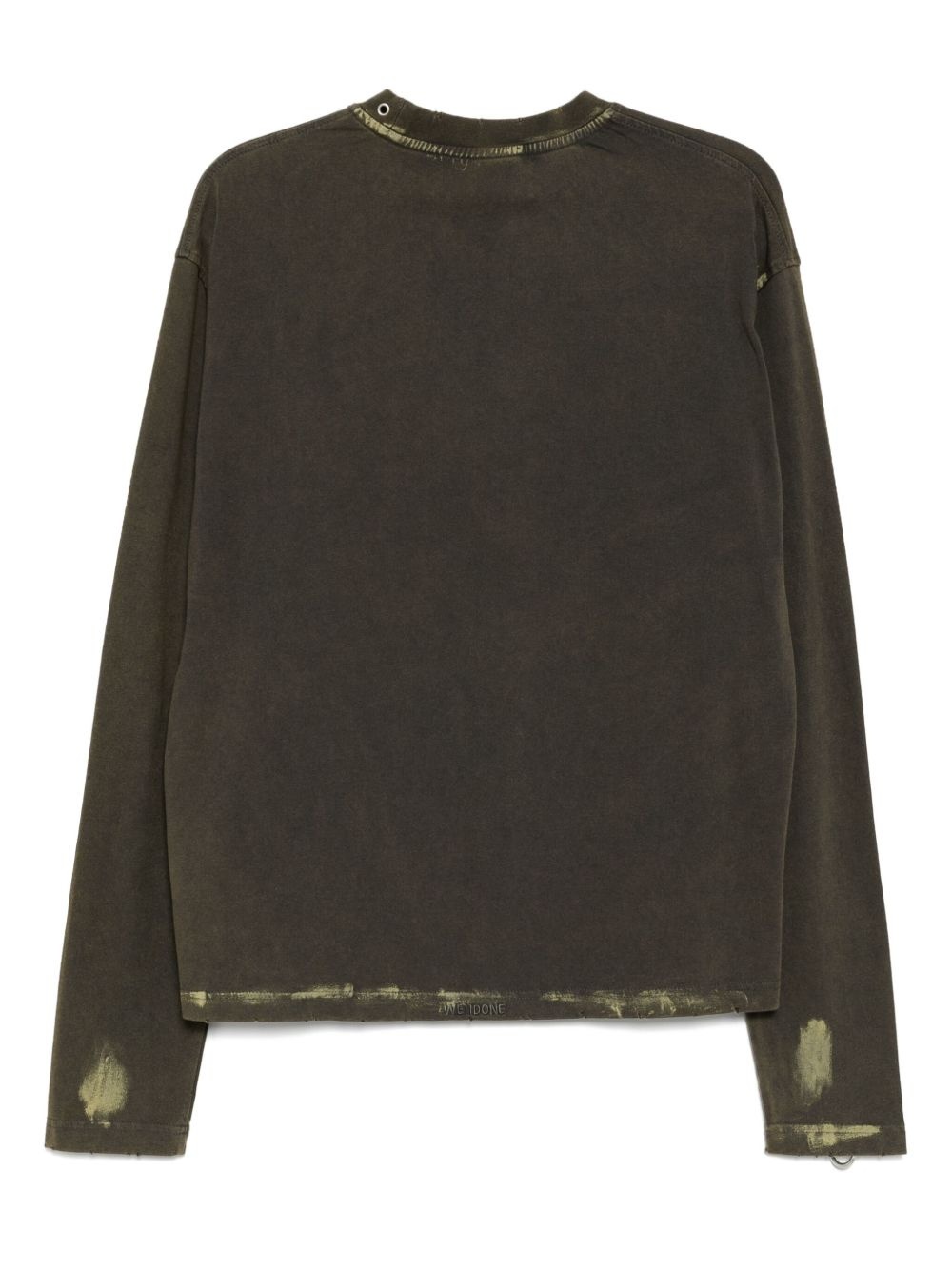 faded effect T-shirt - 2