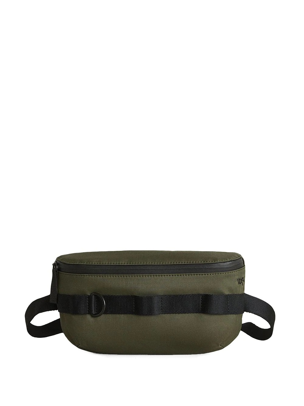 two-tone zip-up belt bag - 1