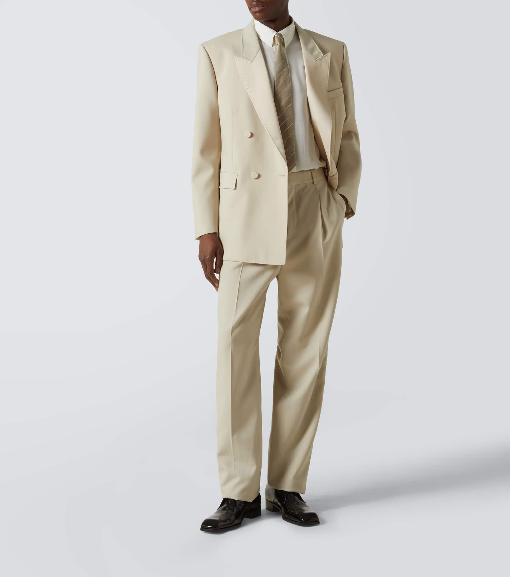 Wool suit pants - 2
