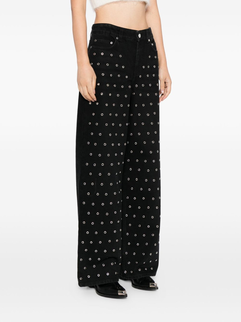 eyelet-embellished Jeans 3