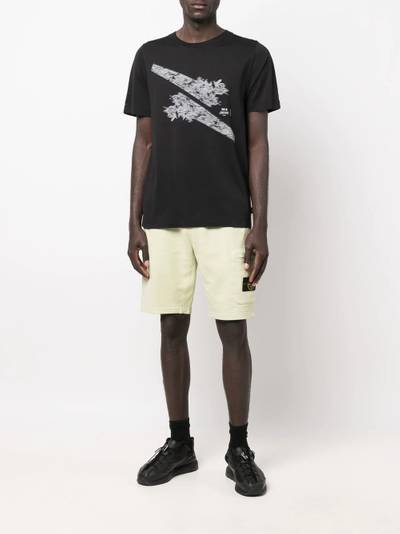 Stone Island Compass-patch track shorts outlook