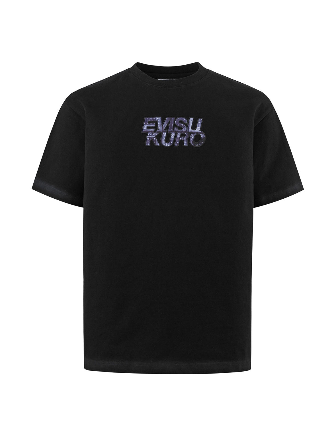 Japanese Appliqué Logo Embroidery Regular Fit T-shirt - 9