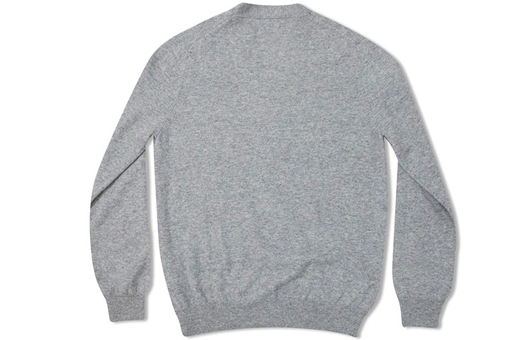 COMME des GARCONS PLAY V-Neck Cardigan Black Heart 'Grey' AZ-N024-051-2 - 2