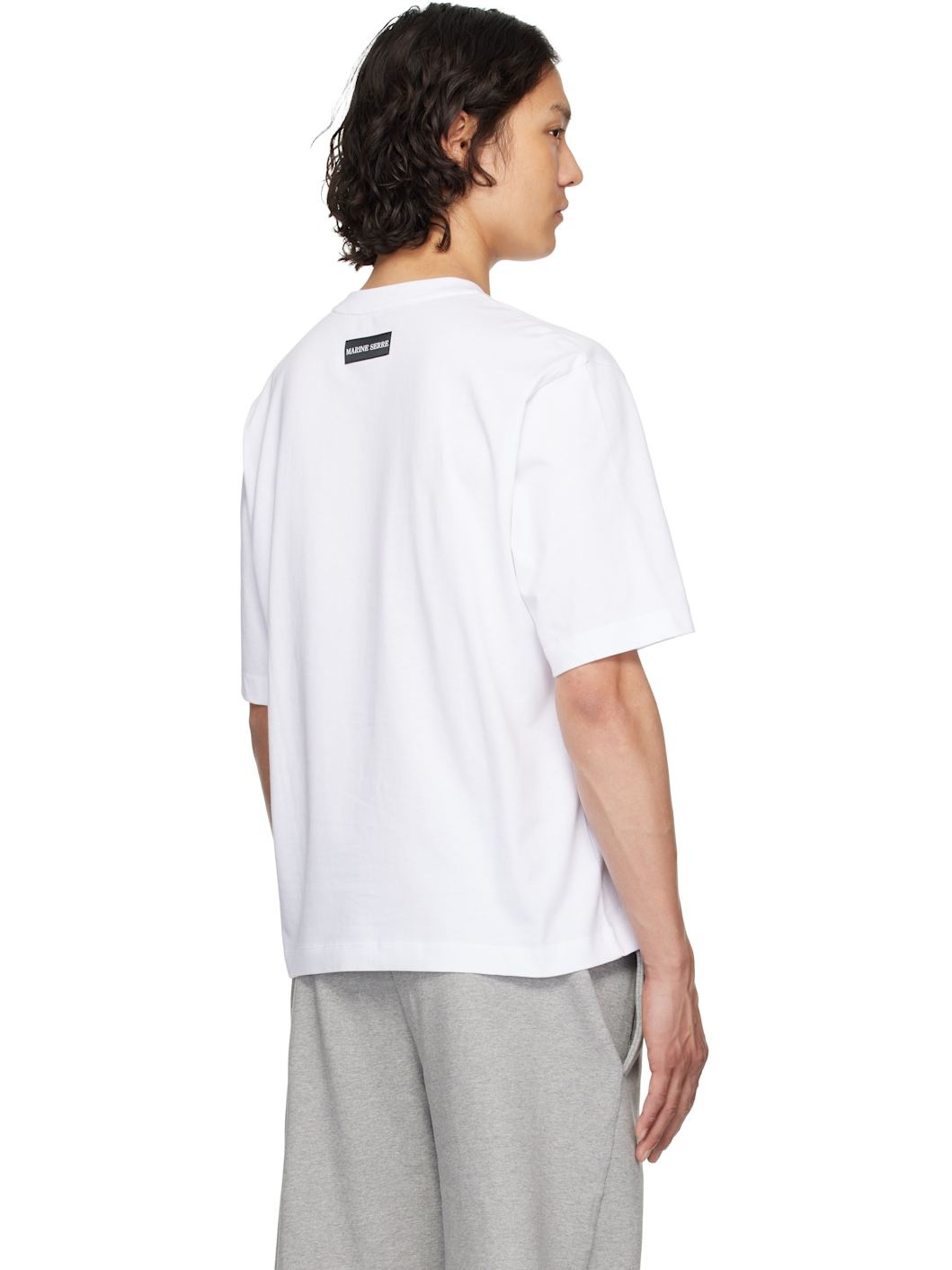 White Organic Cotton Plain T-shirt - 3