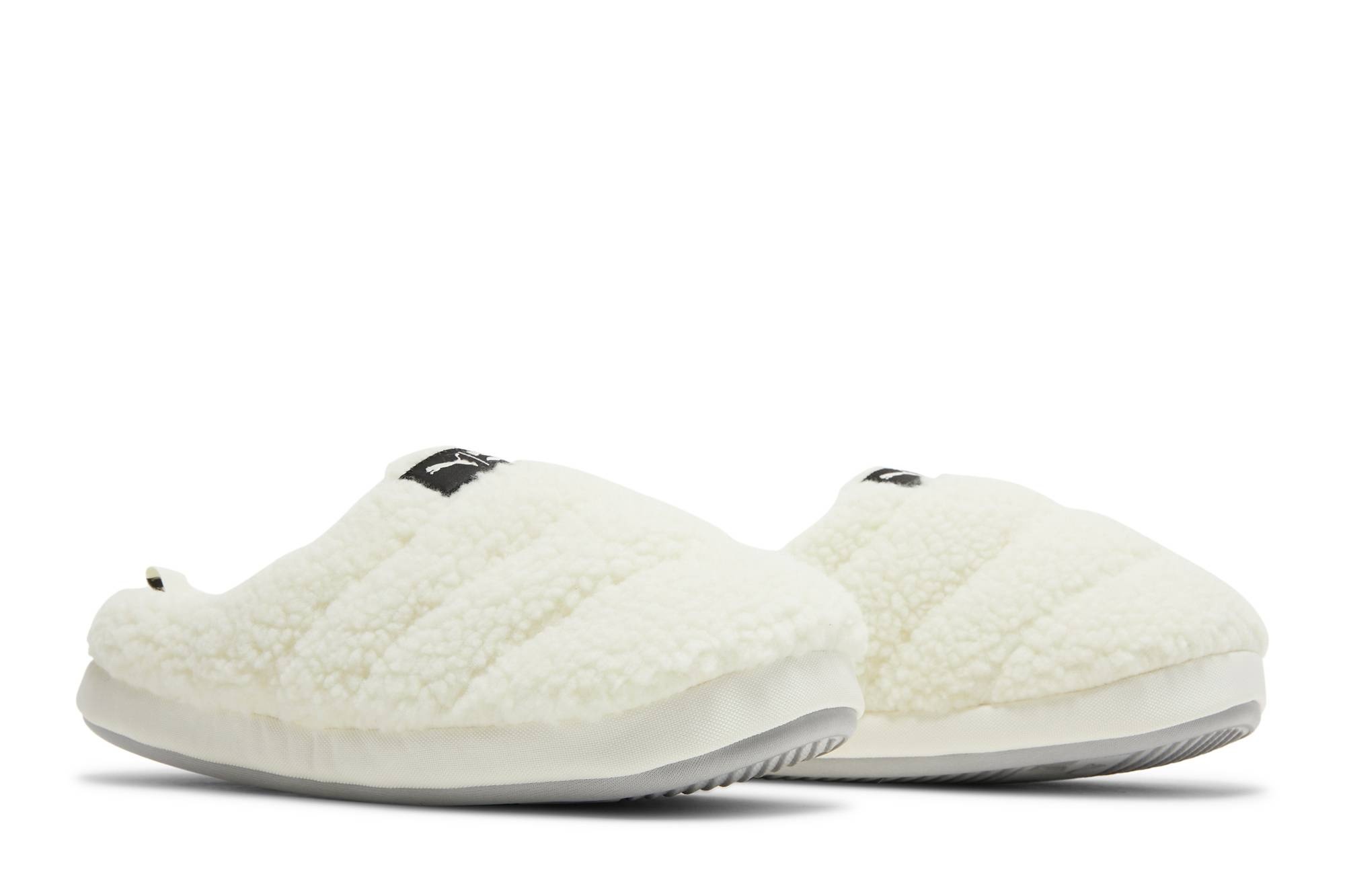 Scuff Sherpa Slippers 'Whisper White' - 8