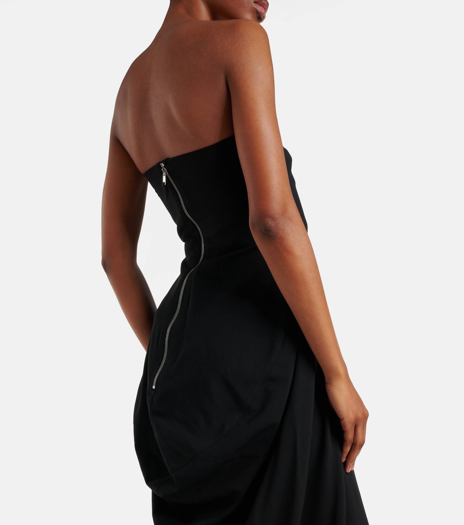 Amphora Prong wool grain de poudre gown - 6