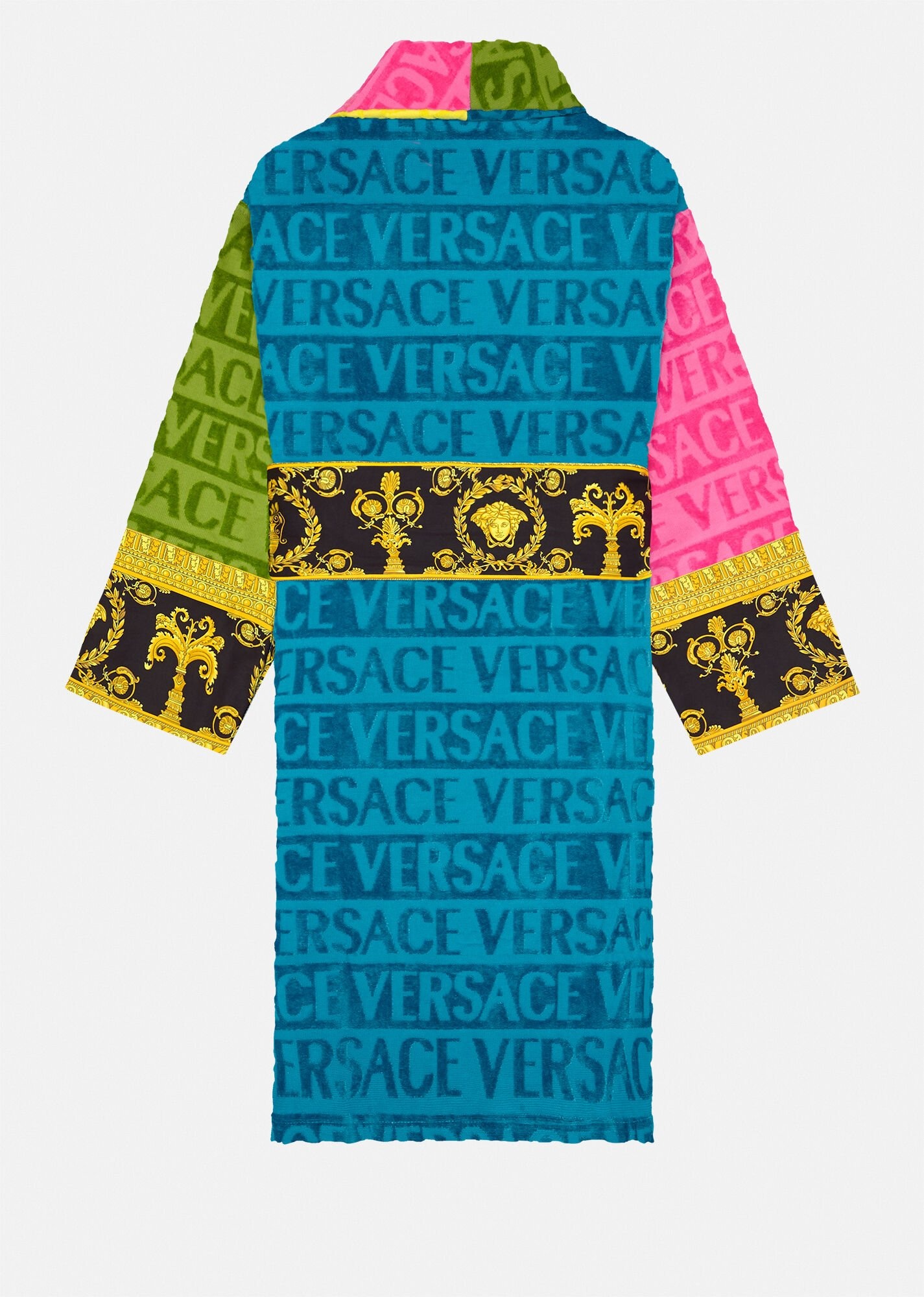 Multicolor I ♡ Baroque Bathrobe - 3