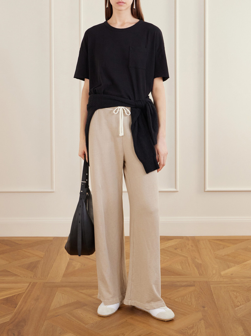 JAMES PERSE Cotton-terry Track Pants outlook