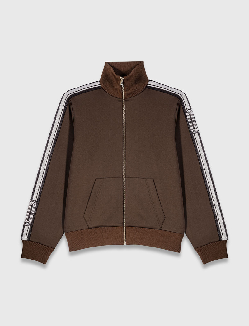 Sweatshirt with straight stripes 1