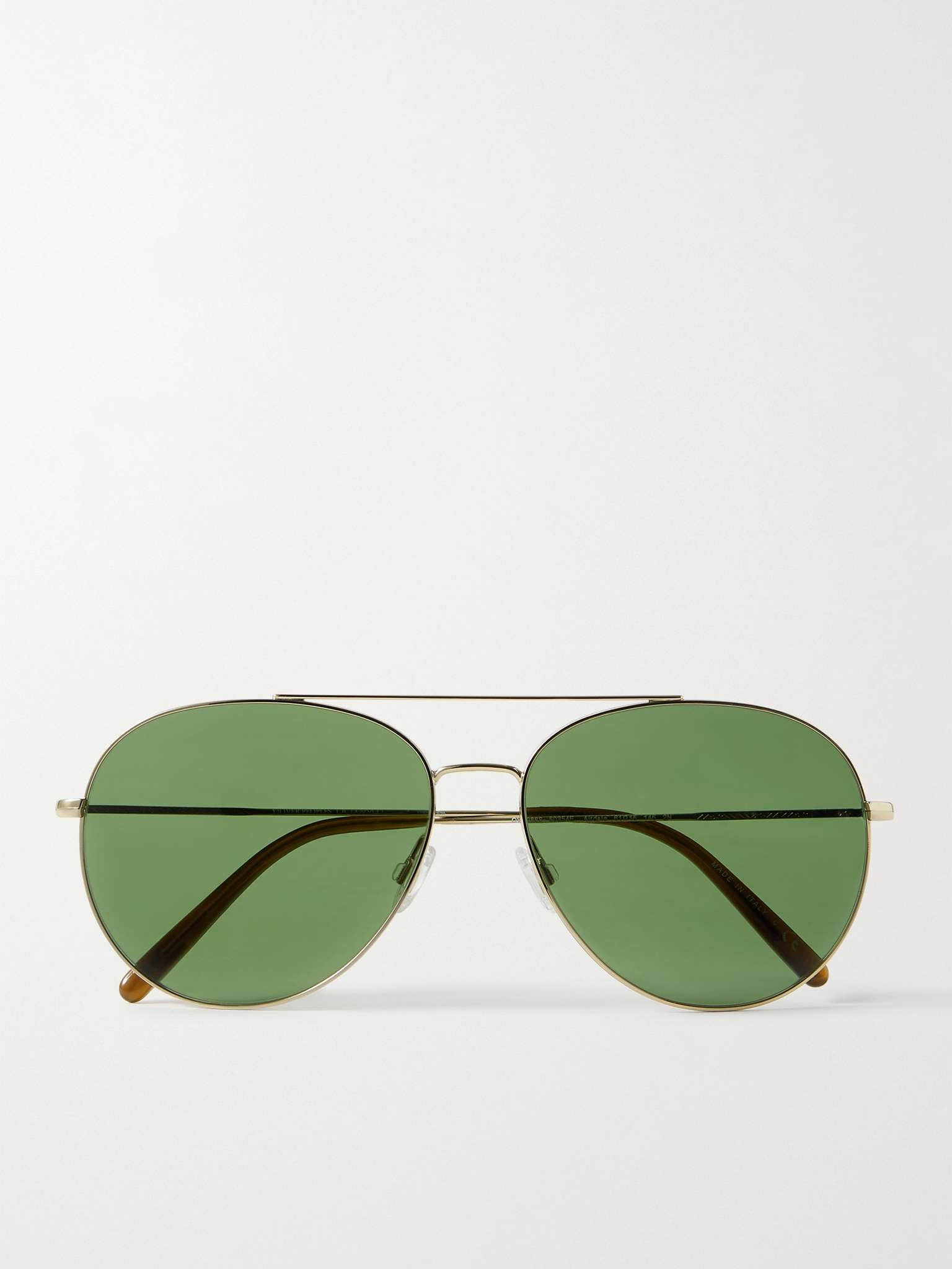 Airdale Aviator-Style Gold-Tone and Tortoiseshell Acetate - 1