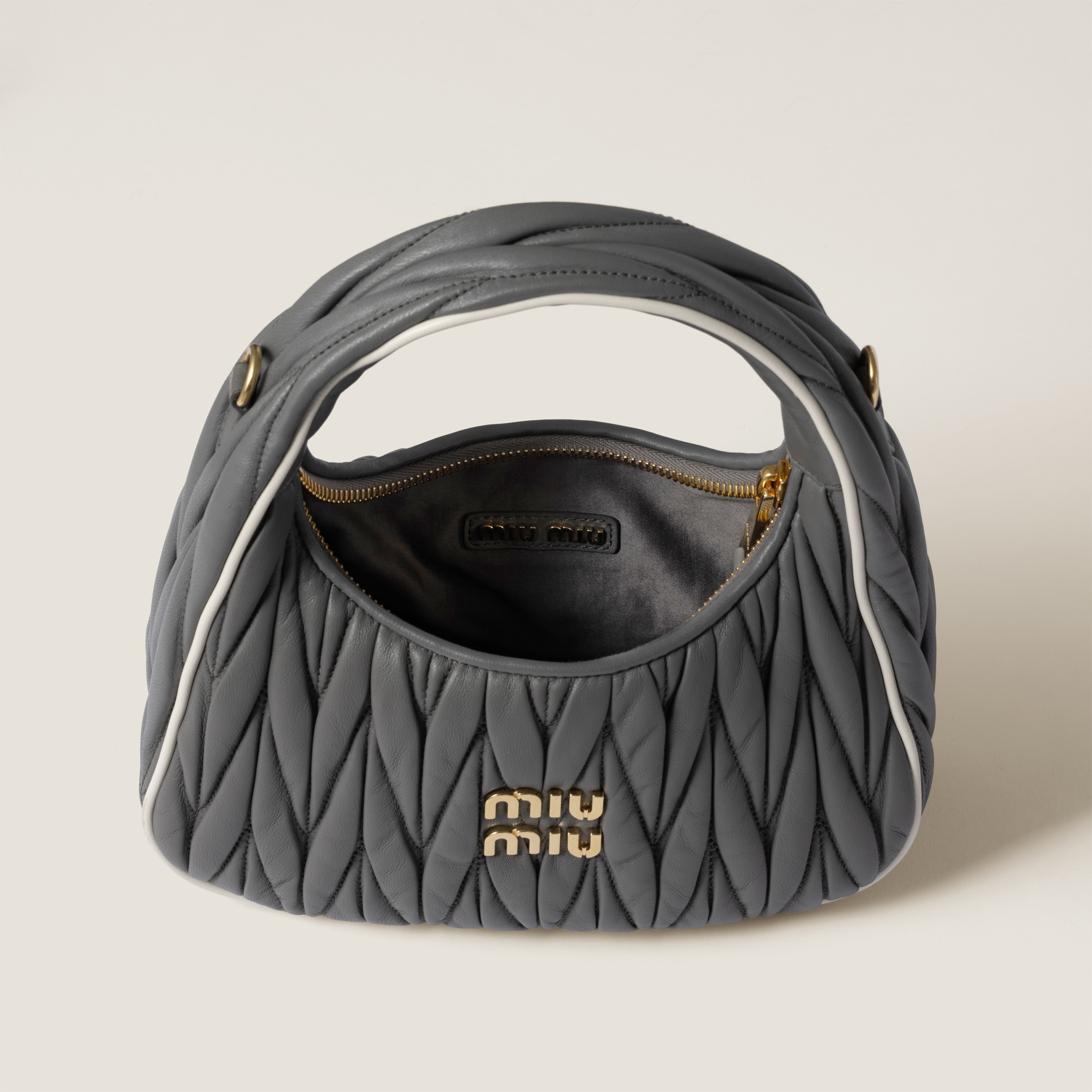 Wander matelassé nappa leather bag - 4