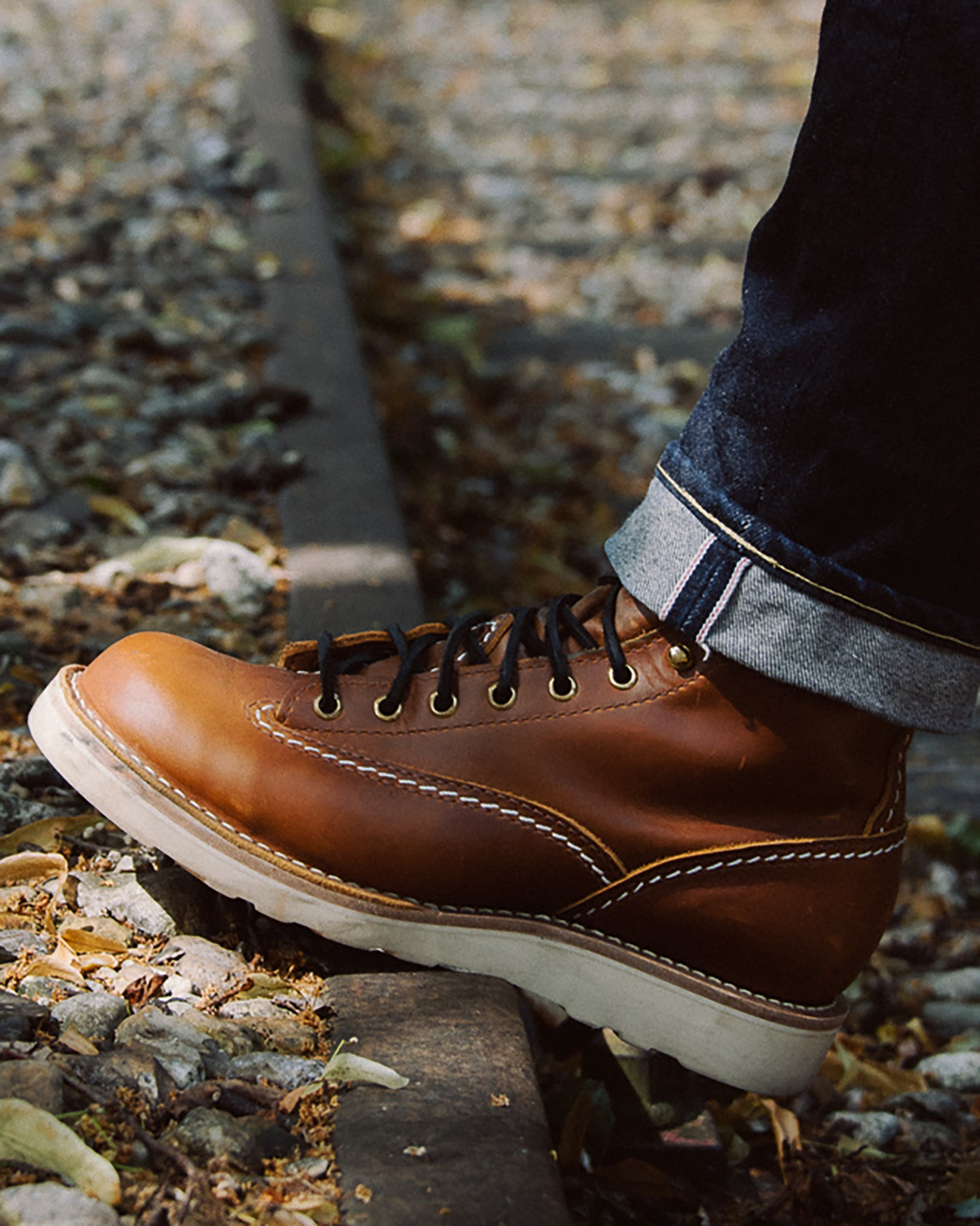 IHWE-JOU-TAN Iron Heart Int'l x Wesco® - 8" Domain Jobmaster® Boot - British Tan. The "Journeyman" - 5