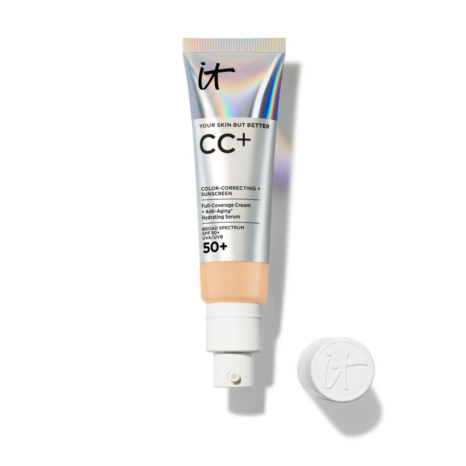 CC+ Cream Full-Coverage Foundation with SPF 50+ - 1