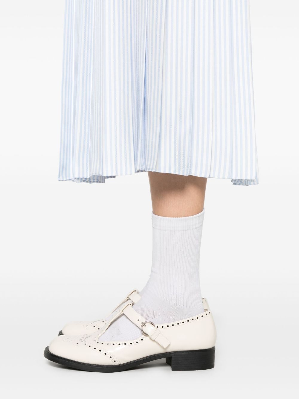 striped midi skirt - 5