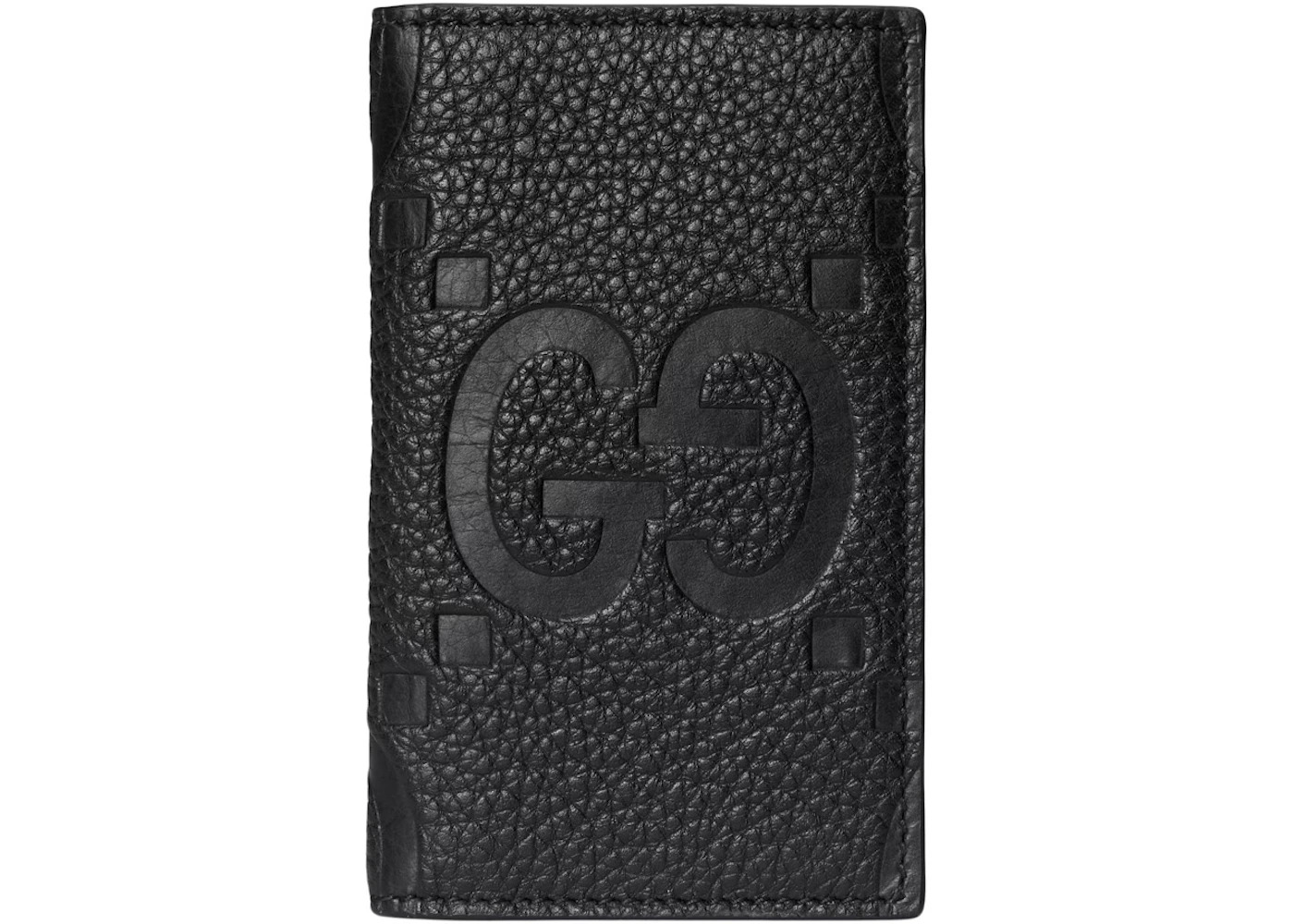 Gucci Jumbo GG Card Case Black - 1