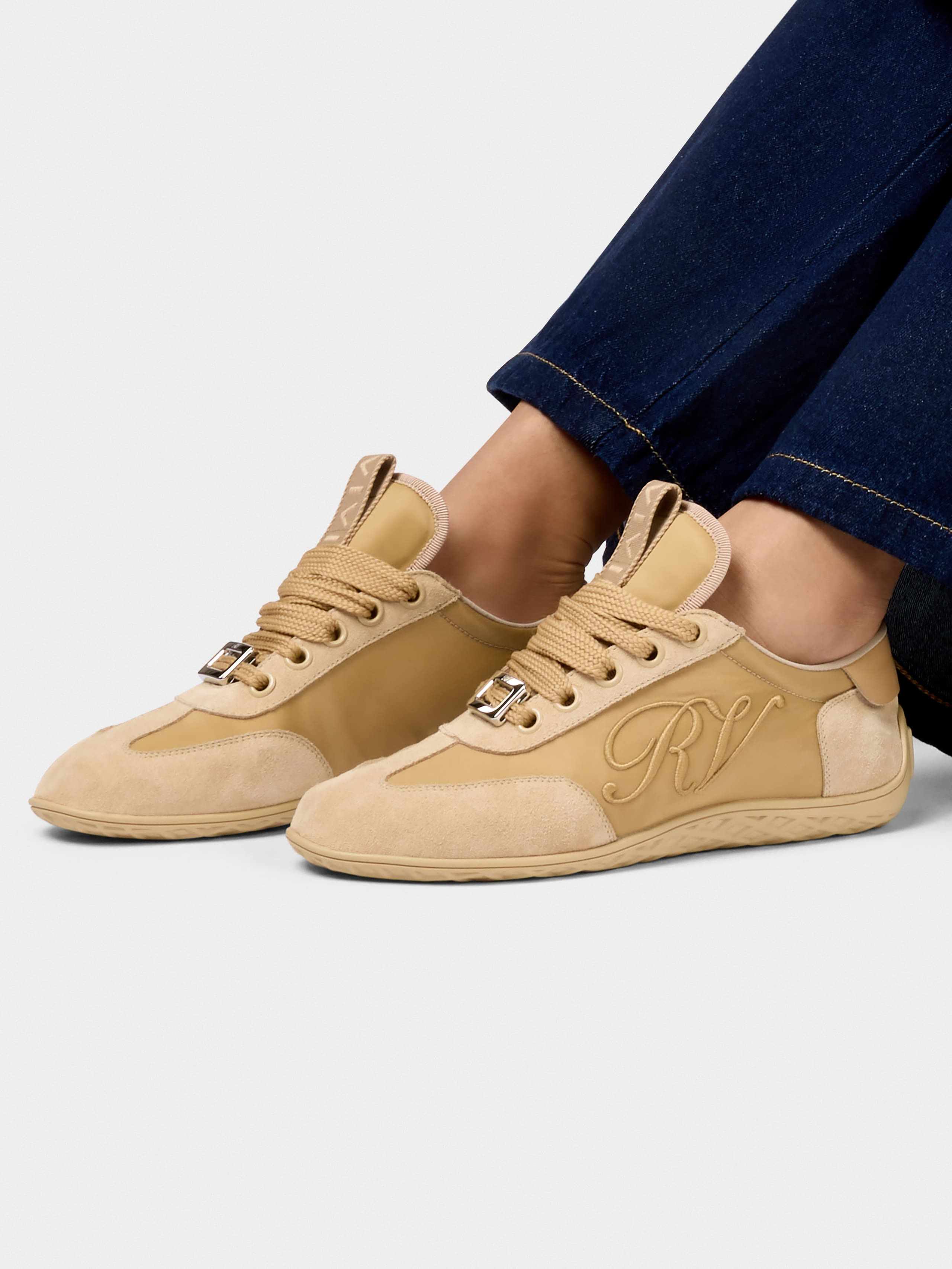 Viv Low Sneakers in suede - 8