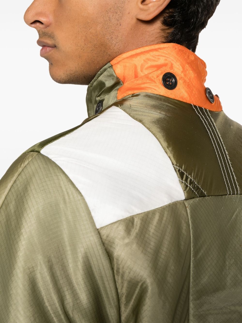Parachute Scrapwrk color-block panelled jacket - 6