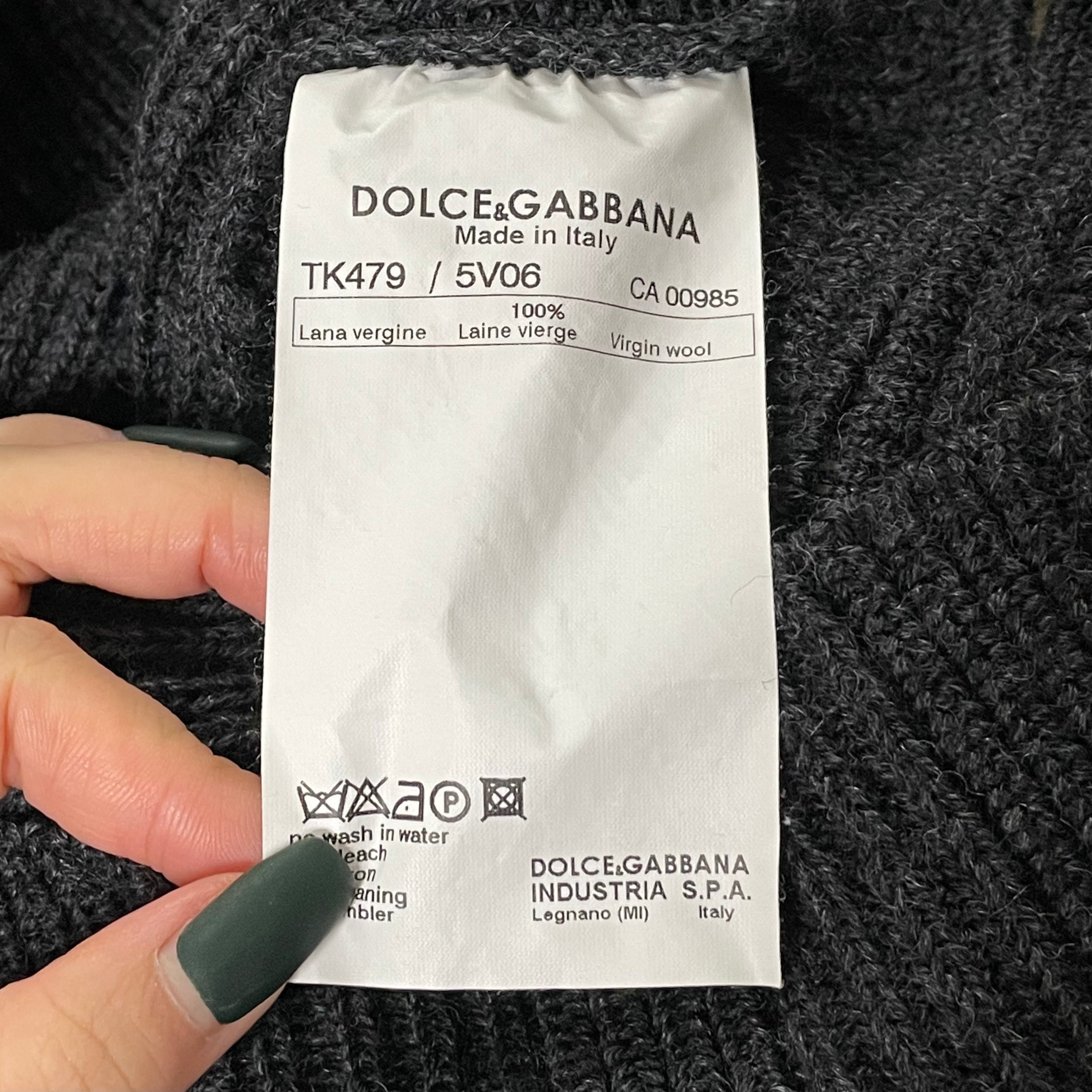 DOLCE&GABBANA Fall Winter 2003 Zipper Turtleneck Sweater - 6