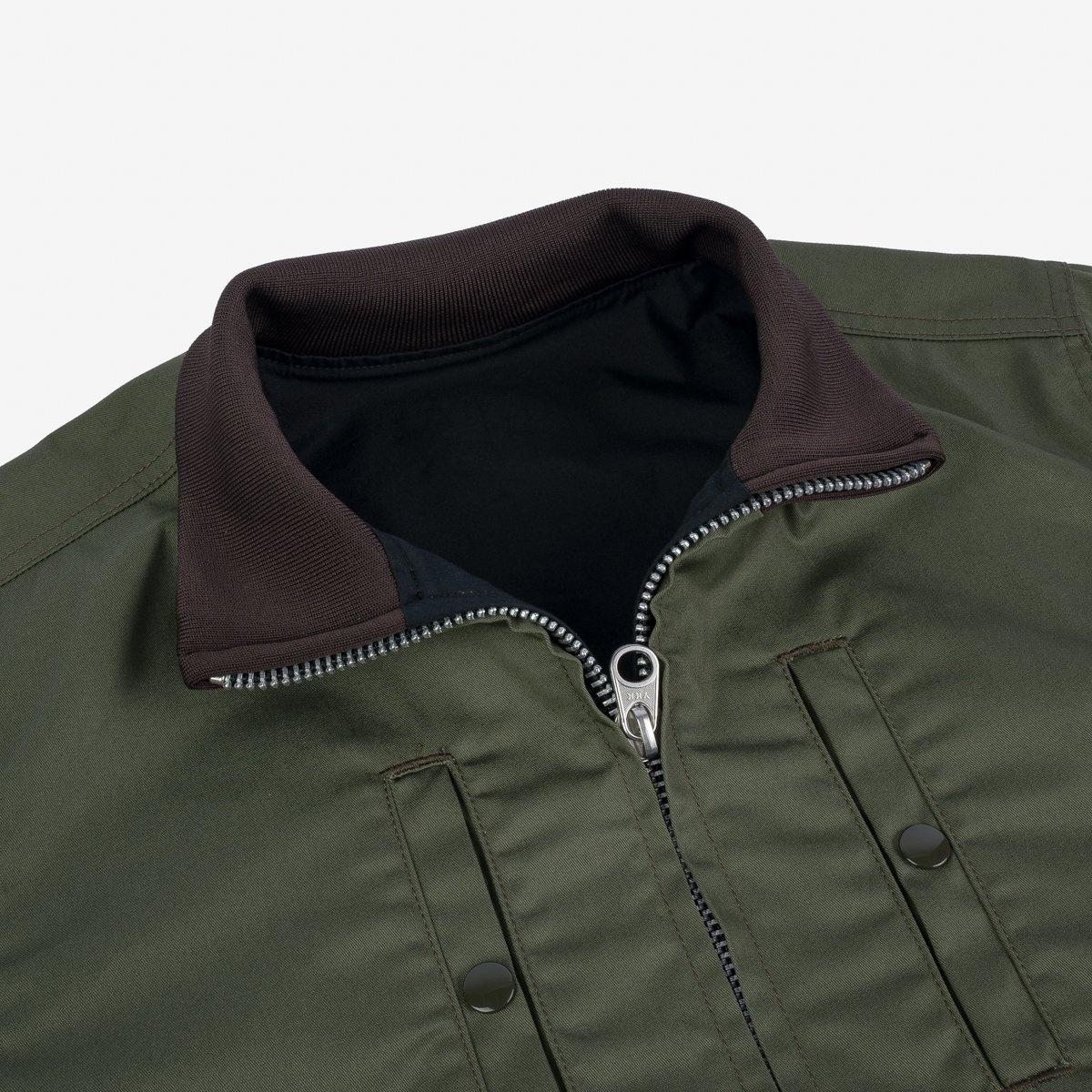 IHJ-130-BLK Reversible Tanker Jacket - Black - 22