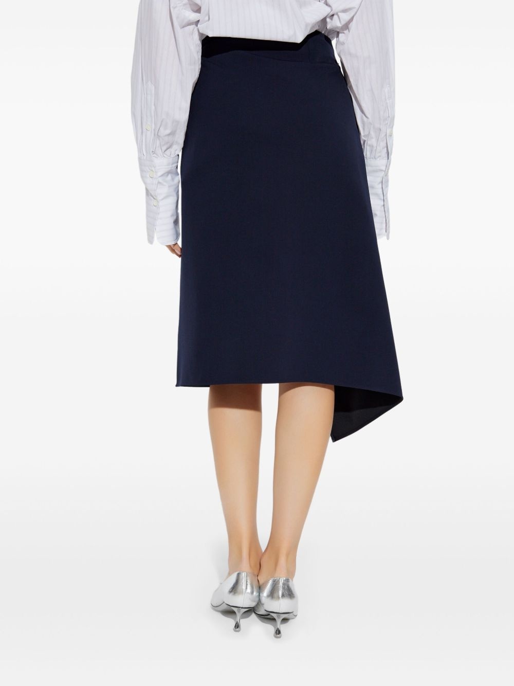 chain-embellished skirt - 3