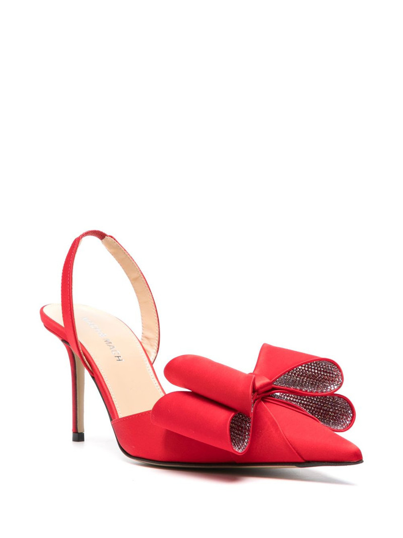 MACH & MACH 80mm bow-detail pumps outlook