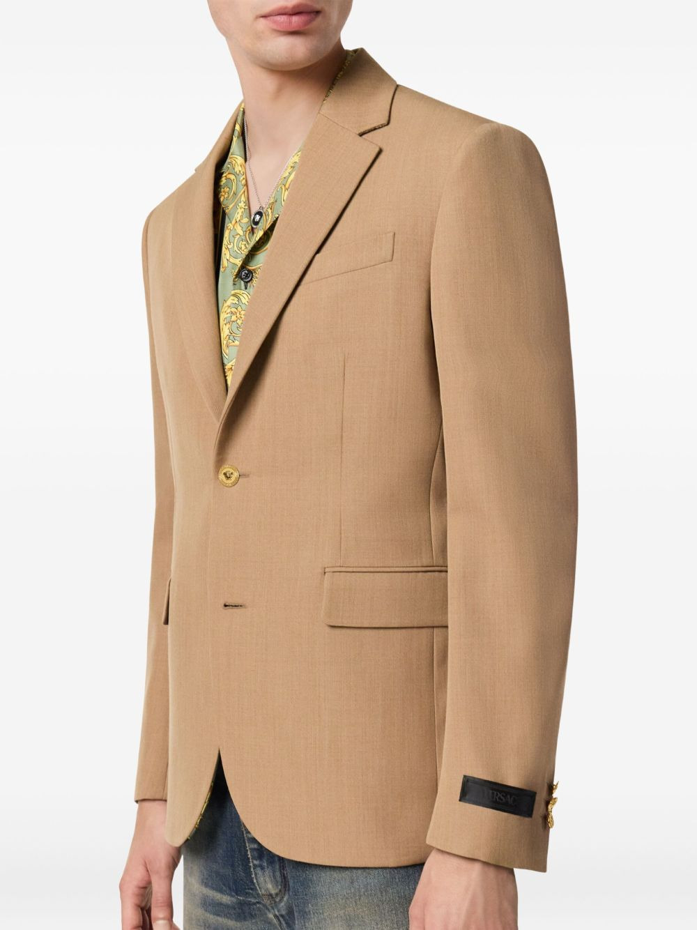 single-breasted blazer - 4