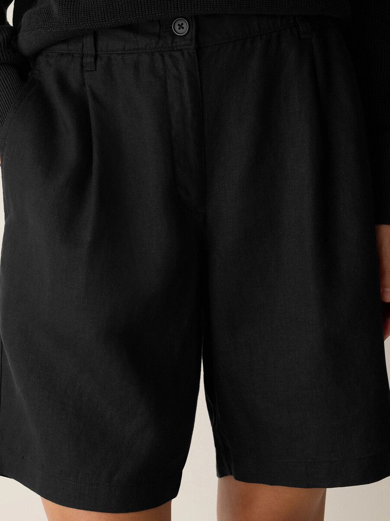 Organic Linen Shorts 5